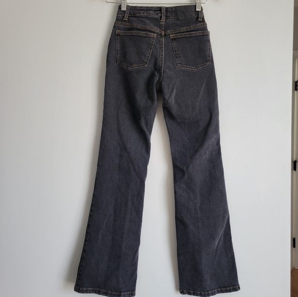 COTTON ON Women's Black Wash Stretch Bootleg Jean Size 0 - Picture 2 of 9